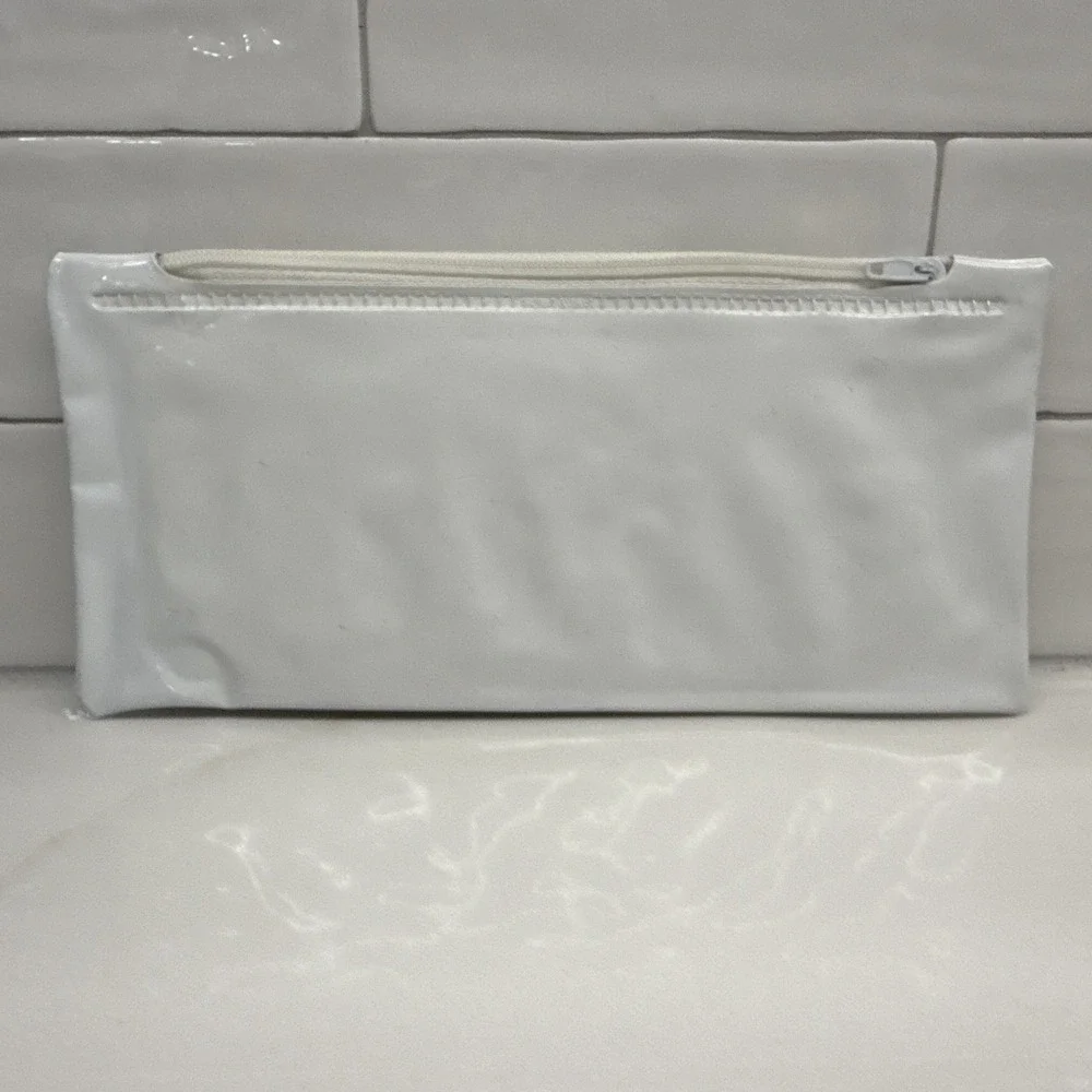 Vintage 1990 Simpsons Vinyl Pencil Case Zippered Matt Groening Bart Lisa Simpson